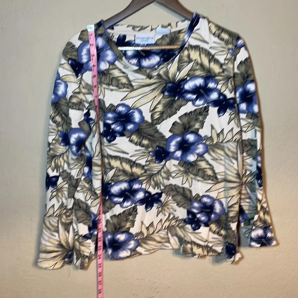Tropical Print Top - Picture 3 of 6
